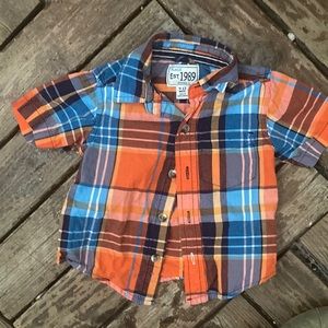 Children place shirts